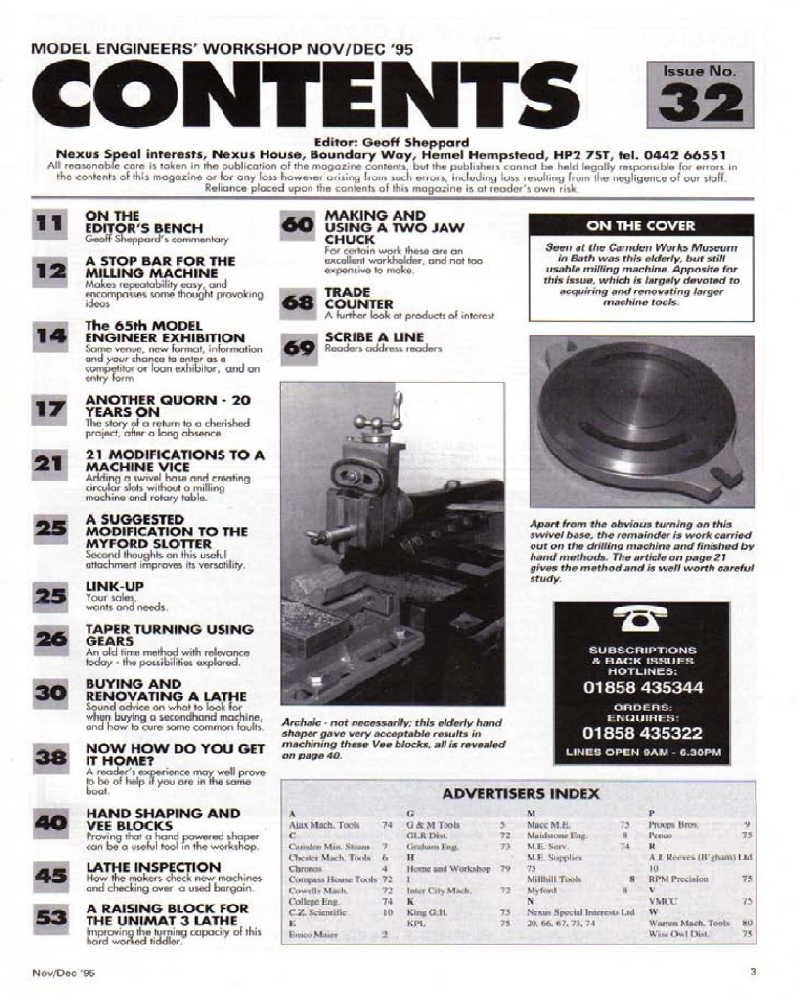 Model Engineers 1995-032